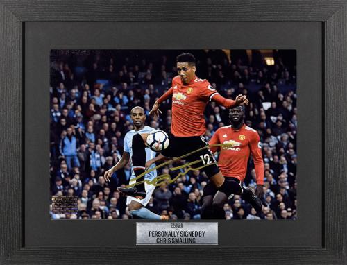 FRAMED CHRIS SMALLING HAND SIGNED PHOTOGRAPH