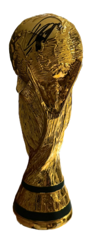 RICARDO KAKA HAND SIGNED MINI REPLICA WORLD CUP TR...