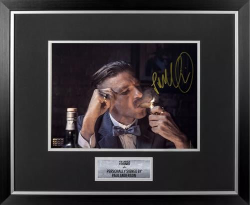 FRAMED PAUL ANDERSON HAND SIGNED PHOTOGRAPH