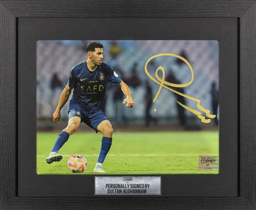 FRAMED SULTAN ALGHANNAM SIGNED PHOTOGRAPH