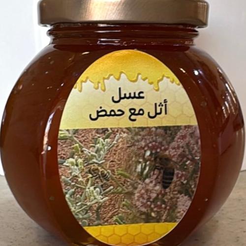 أثل مع حمض(٢٥٠)