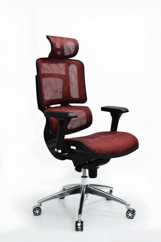 كرسي شبك دوارRED LA-862MH-1