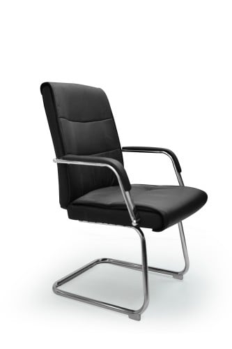 كرسي جلد ثابت / C-107V