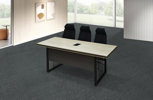 طاوله اجتماع لون بيج - مقاس 180 سم - 6 شخص -MT02-1...