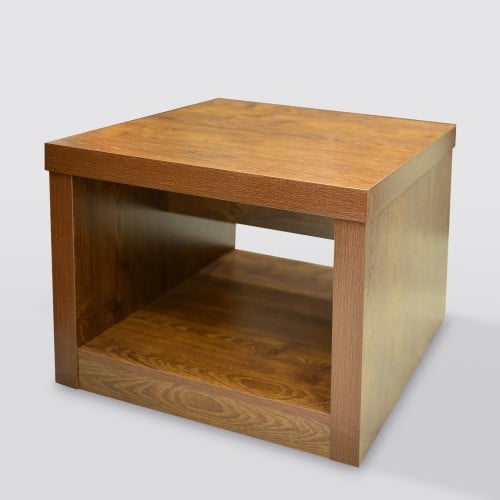 طاوله شاي لون عسلي مقاس 60*60 -HY-XP-0606