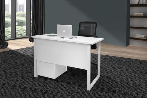 مكتب مقاس 1.20 سم - لون ابيض /BT-Y120-T