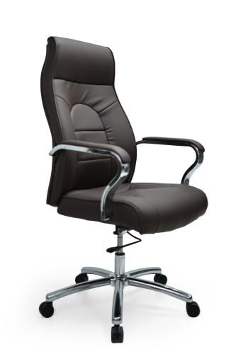 كرسي جلد دوار / SB-A-107