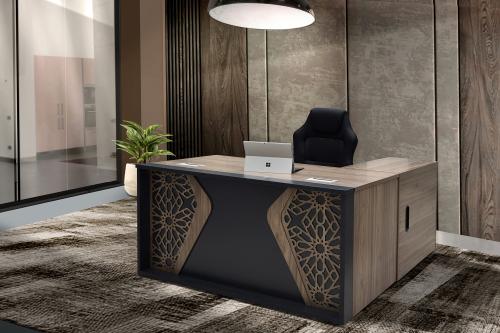 مكتب مقاس 1.40 سم - لون بني /BT-FC2346