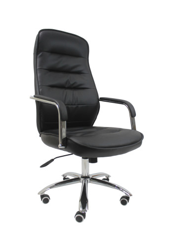 كرسي دوار لون اسود H-1703