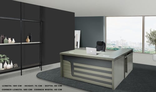 مكتب فستقي مقاس 180 سم - KP-808