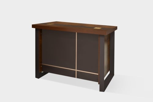 مكتب مقاس 1.20 سم - لون بني /RP-IR04