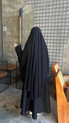 خمار اسلامي + نقاب ابو رده اسلامي