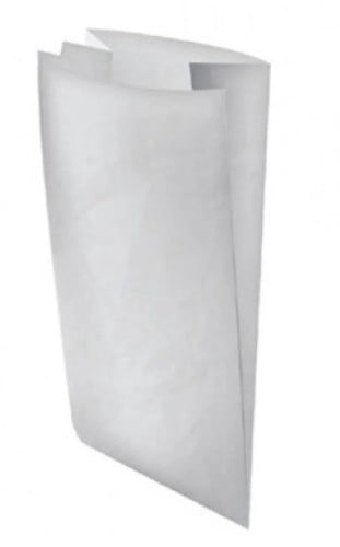 أكياس ورقية كرافت أبيض بدون قاعدة متعدد المقاسات