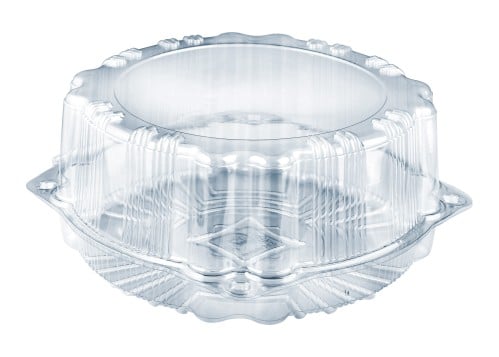 أوعية شفافة للمخبوزات بغطاء متصل دائري 295 × 100 R...