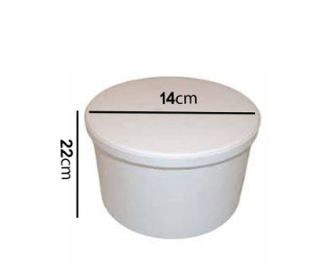 صندوق فلين حافط ثلج دائرى مقاس 14*22