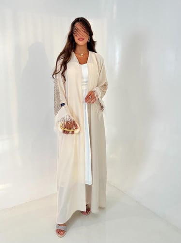 Feather Abaya