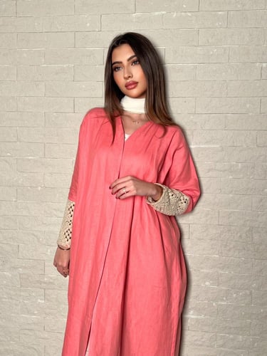 Coral abaya