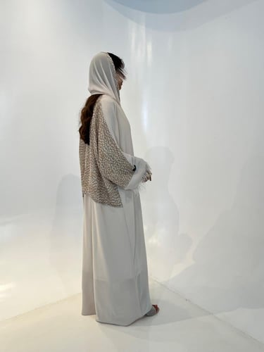 Feather Abaya