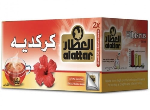 شراب الكركديه العطار 20ظرف