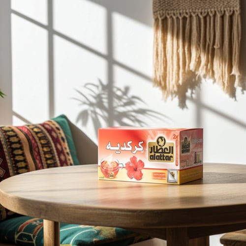 شراب الكركديه العطار 20ظرف