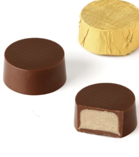 شوكلاتة بلجيكي بحشوة الرهش اشكال متعددة