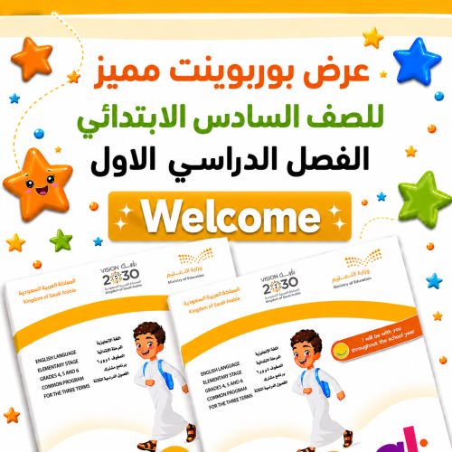 عرض بوربوينت مميز لمنهج Top Goal 3 Welcome