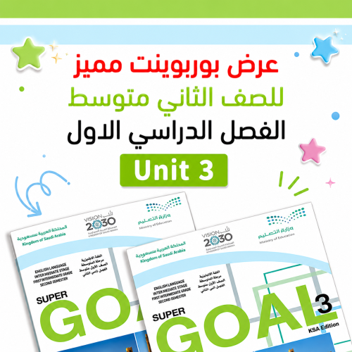 عرض بوربوينت ثاني متوسط SG2 Unit3 Who's who