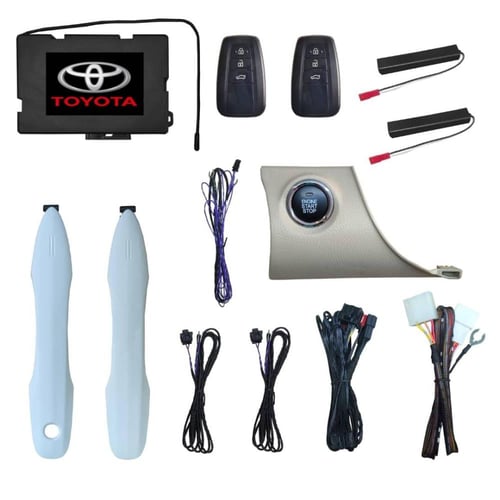 تحويل السيارة بصمه مع التشغيل عن بعد تويوتا