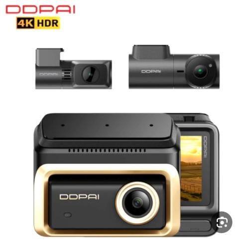 داش كام DDPAI Z90master 3 كاميرات 4K-HDR