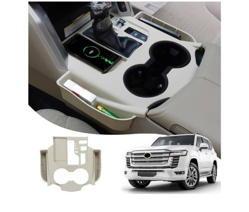 ربلة حماية ديكور القير لاندكروزر 2022-2026