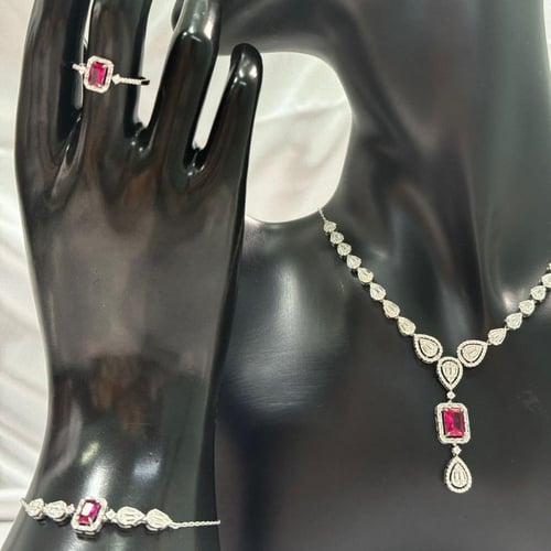 طقم ز ارا فضة 925