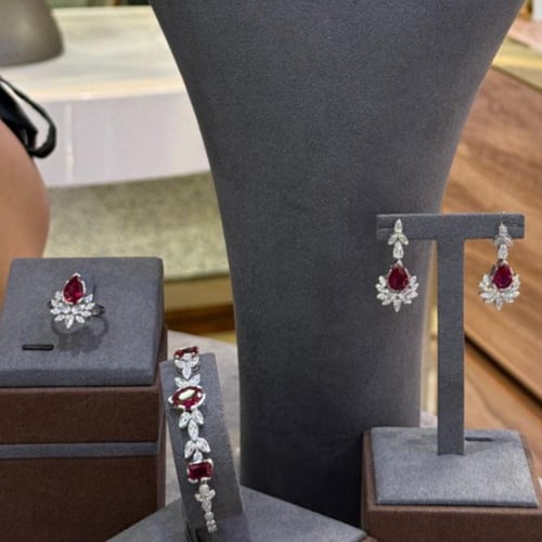 طقم ڤينا فضة