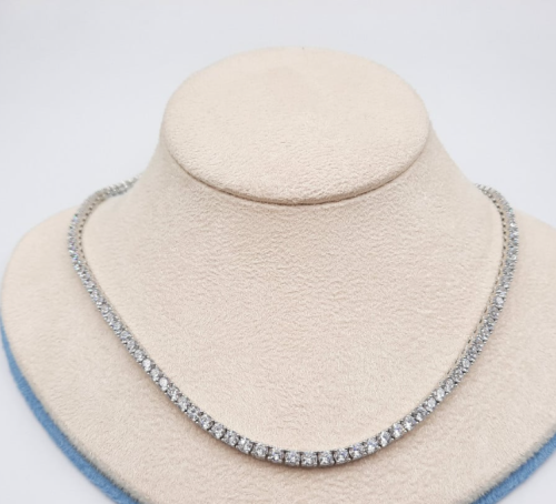 عقد تنس فضة 4mm