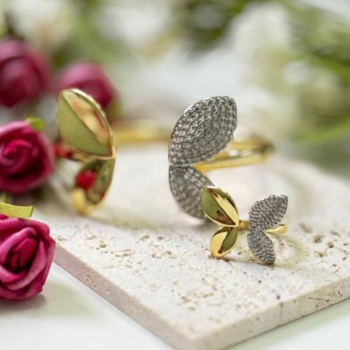 طقم أسوارة فراشة هناء مع خاتم