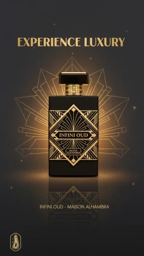عطر انفني عود ميسون الهمبرا اودي برفيوم 100مل