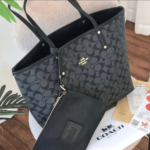 شنطة coach دبل فيس