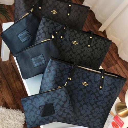 شنطة coach دبل فيس