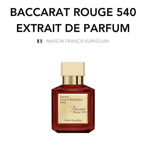 BACCARAT ROUGE 540 Extrait - MFK