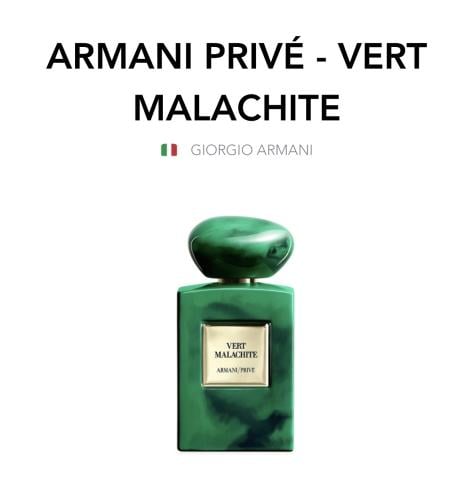ARMANI PRIVÉ - VERT MALACHITE