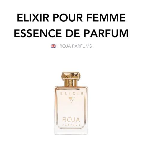 Elixir Pour Femme Essence De Parfum - ROJA