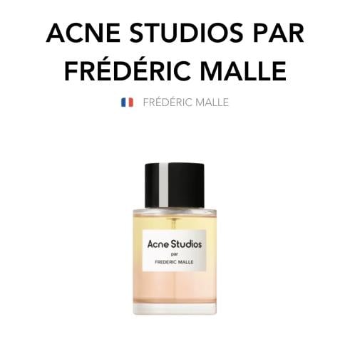 Acne Studios - Frederic Malle