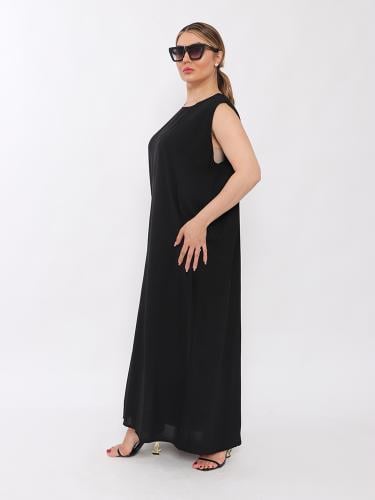 فستان عباية اسود