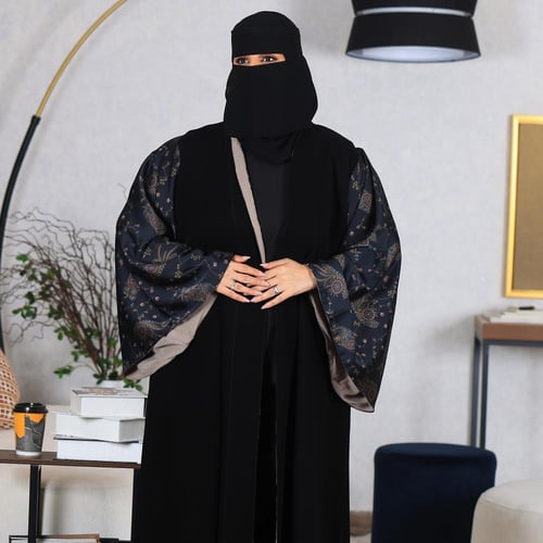 اي لاين كريب فيرارري الكم حرير مشجر ربيانه بطانه ب...