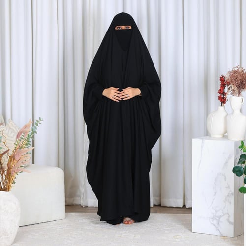 بشت راس اسواره قماش لمسه حرير خفيف واسود