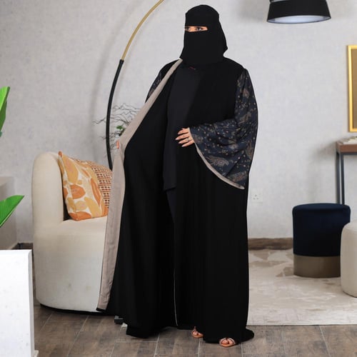 اي لاين كريب فيرارري الكم حرير مشجر ربيانه بطانه ب...