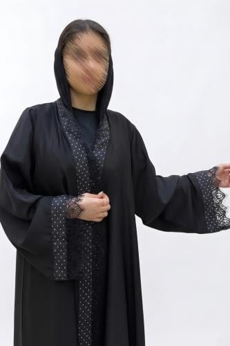 N511 عباية دانتل ناعم