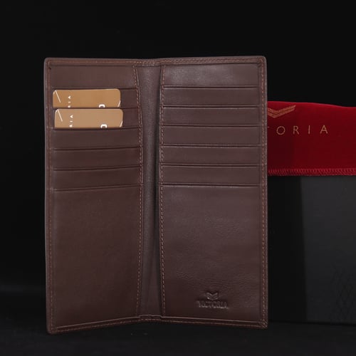 محفظه رجالي جلد طبيعي ماركه فكتوريا