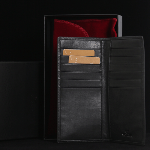 محفظه رجالي جلد طبيعي ماركه فكتوريا