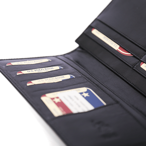 محفظه جلد طبيعي ماركة يو اس بولو