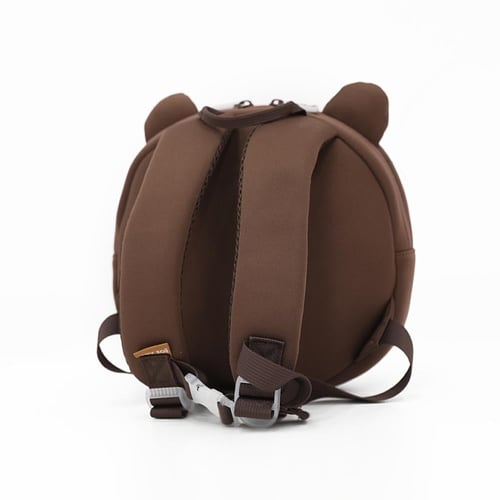 حقيبة ظهر للأطفال بتصميم شكل وجه دب ماركة zoy zoii